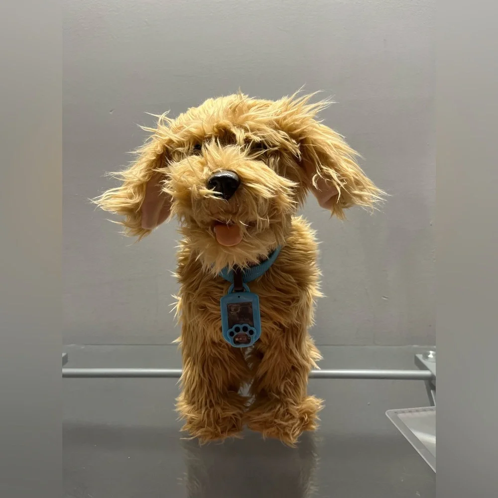 Skyrocket Moji Tan Dog Plush Toy